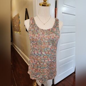 For The Republic Colorful Knit Tank Top